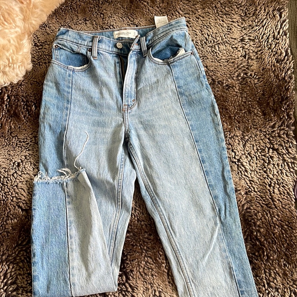 Abercrombie two tone denim size 25